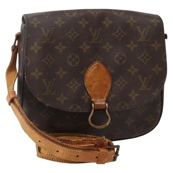 LOUIS VUITTON Monogram Saint Cloud GM Shoulder Bag M51242 - Picture 1 of 13
